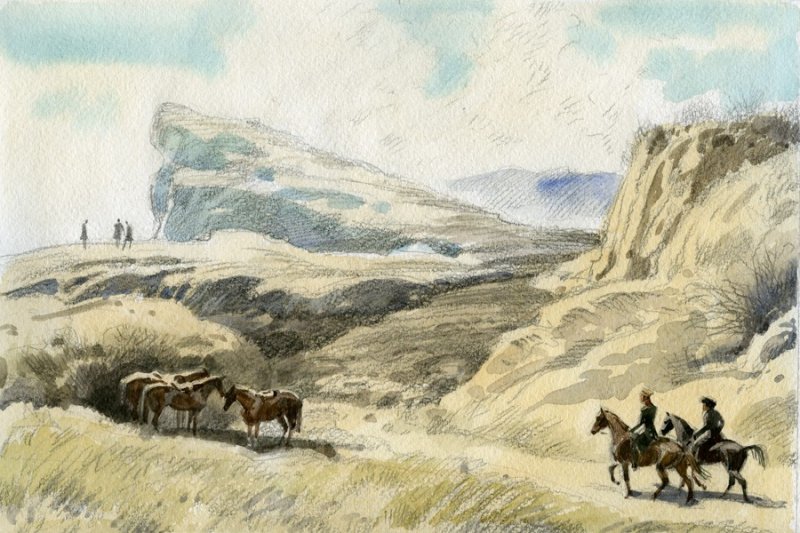 Герой нашего времени иллюстрации Иткина