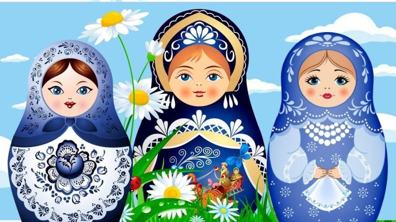 Матрешки для дошкольников