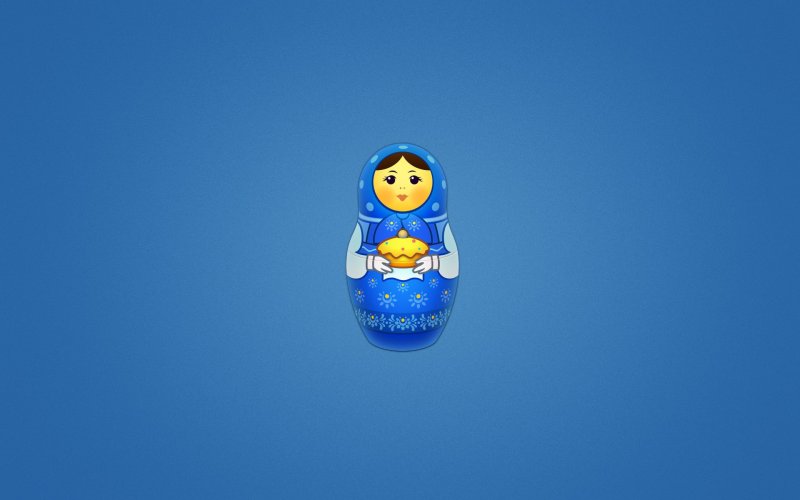 Матрешка Минимализм