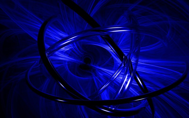 Синие обои на рабочий стол