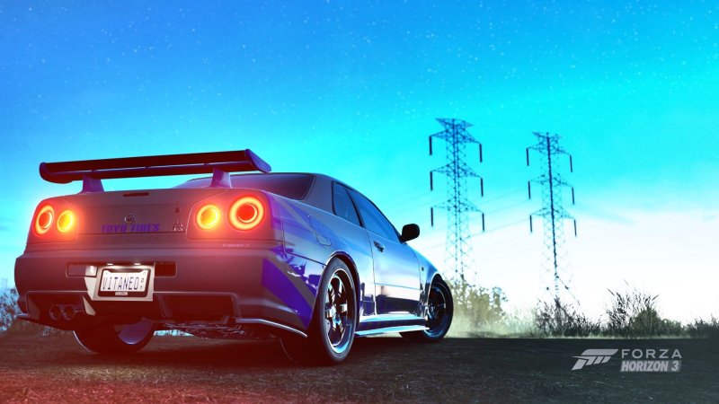 Skyline r34 GTR