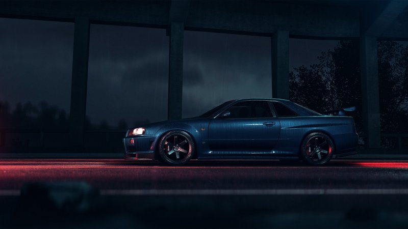 "skyline r 34 gtr"