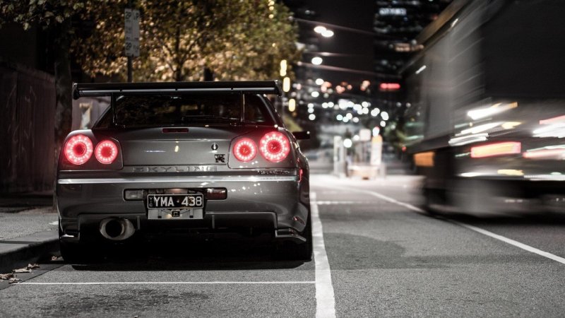 Nissan Skyline GTR r34 4k
