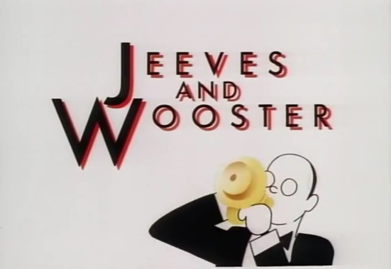 Заставка сериала Дживс и Вустер