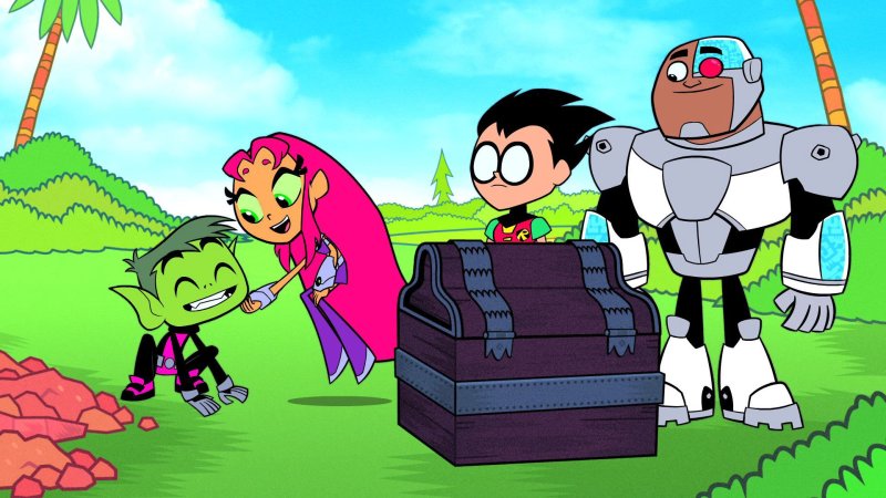 Юные Титаны вперед