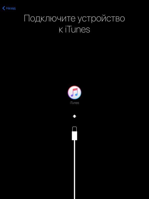 IPAD подключитесь к ITUNES