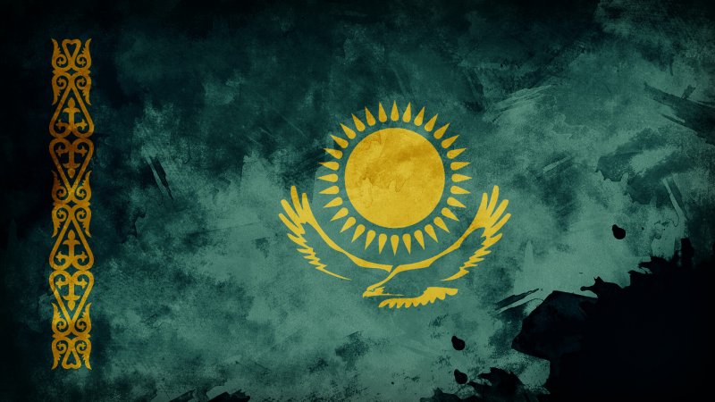 Флаг Казахстана 2023