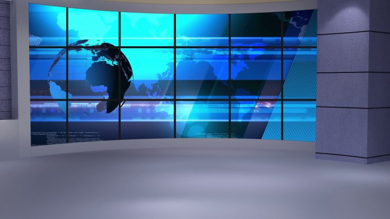 Студия новостей фон