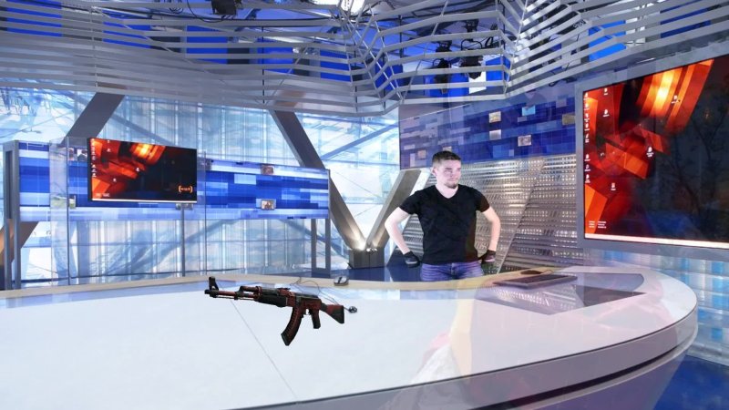 Пустая студия 1 канала