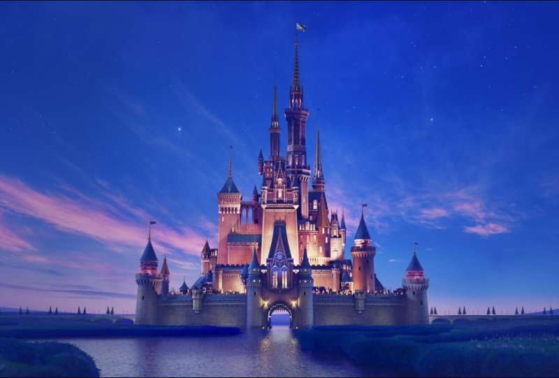 Уолт Дисней замок HD