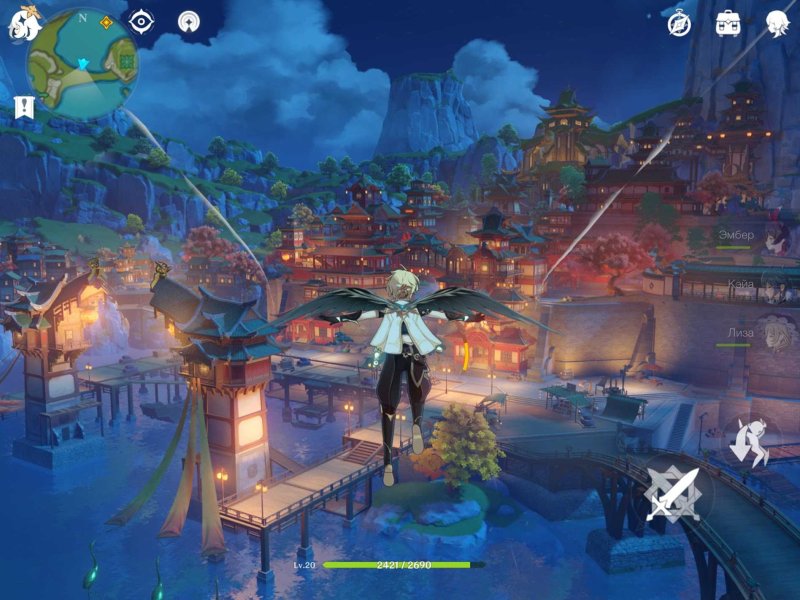 Геншин Скриншоты из игры