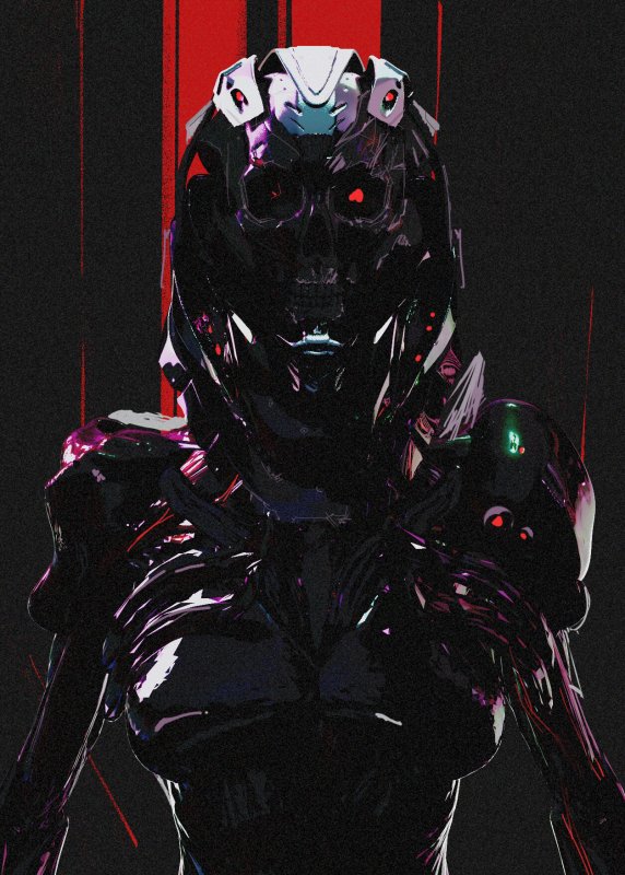 Киборг убийца арт