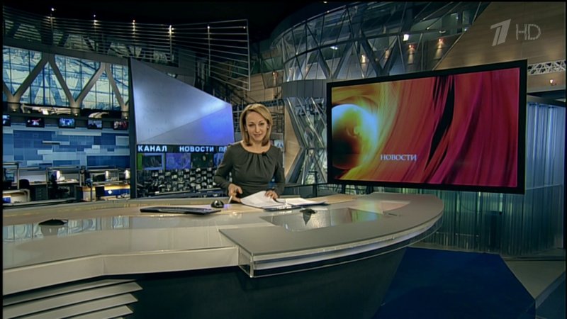 Студия новостей первого канала
