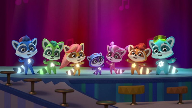 Енотки мультсериал Карусель