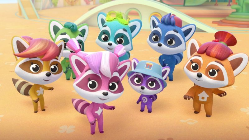 Енотки мультсериал Ляля