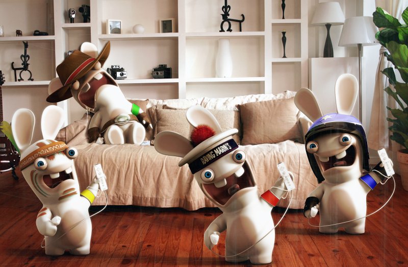 Rayman Raving Rabbids 1