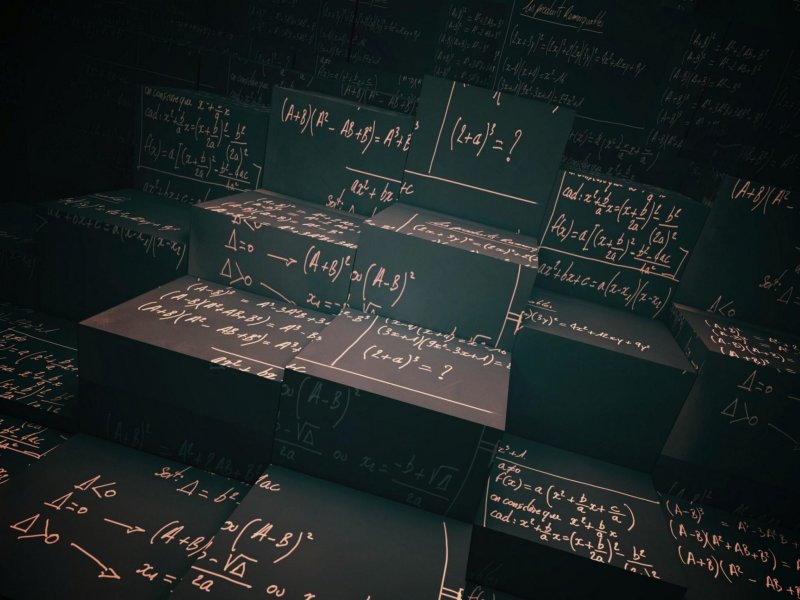 Математические формулы фон