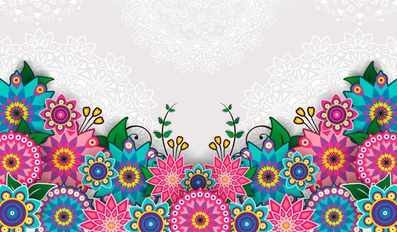 Цветочный узор