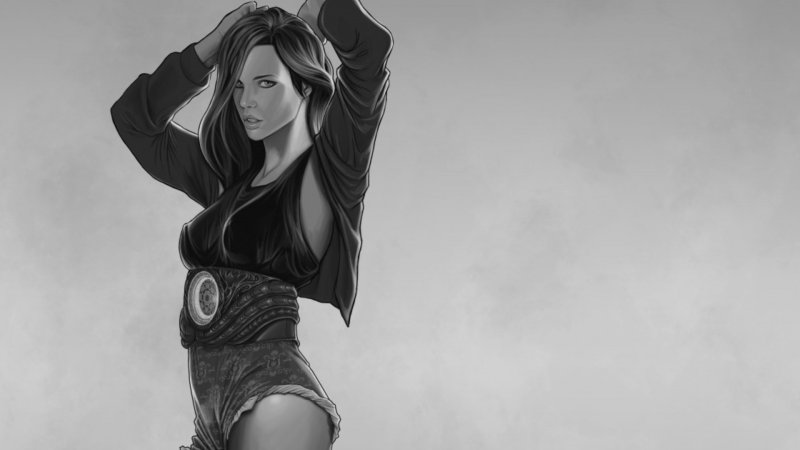 Красивые девушки мультяшные