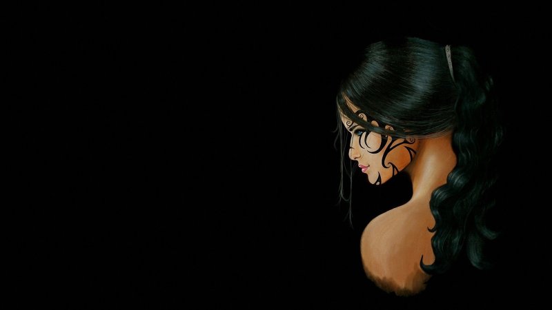 Красивые девушки мультяшные