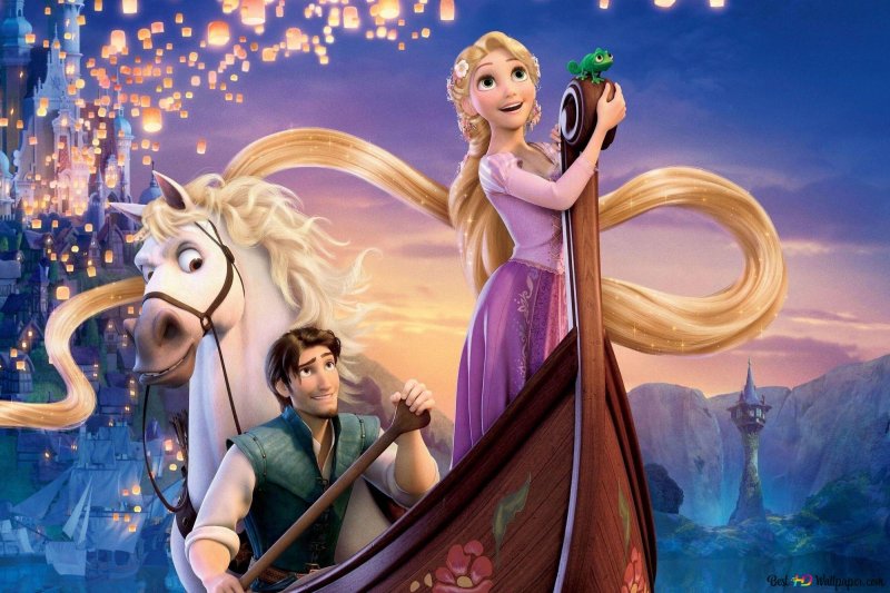Принцесса Рапунцель мультфильм