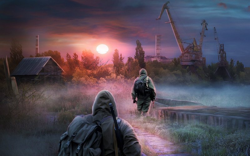 Чернобыль 4 сталкер