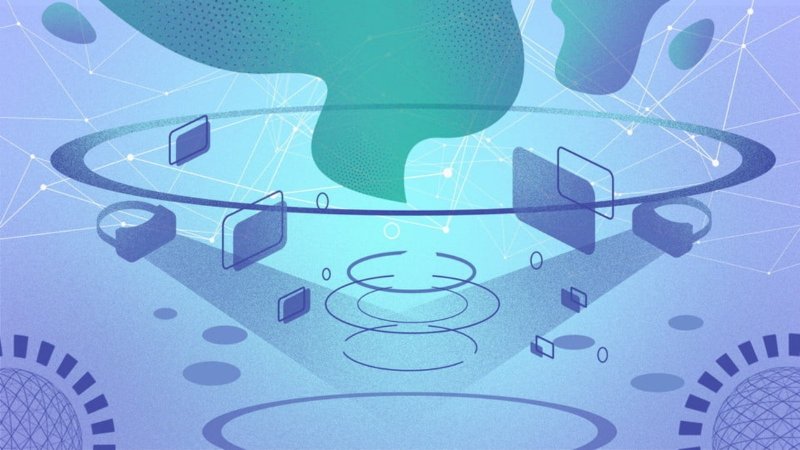 Технологичный фон