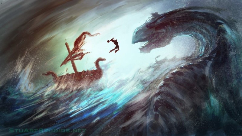 Ёрмунганд морской змей