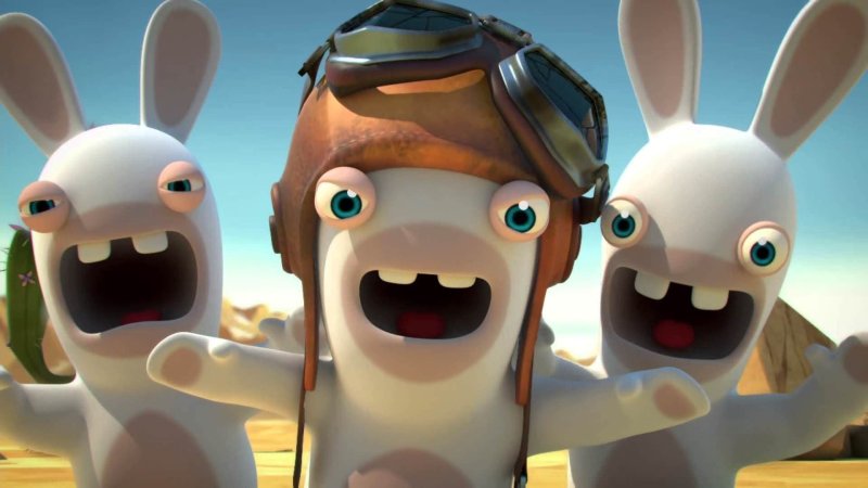 Rabbids Invasion зайцы