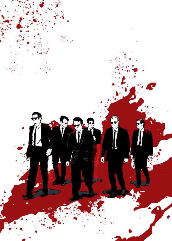 Бешеные псы / Reservoir Dogs Постер