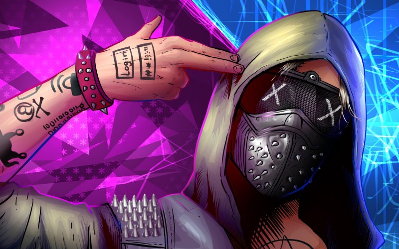 Вотч догс 2 Ренч неон