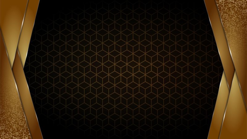 Фон черный с золотом