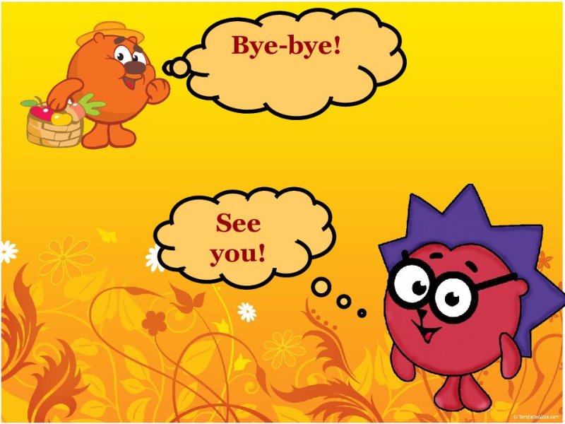 Смешарики на англ