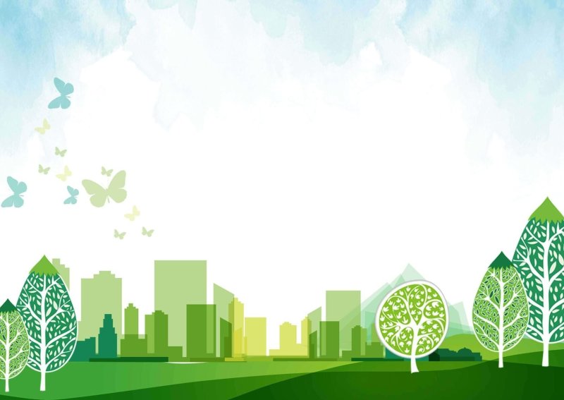 Экологичный природный фон