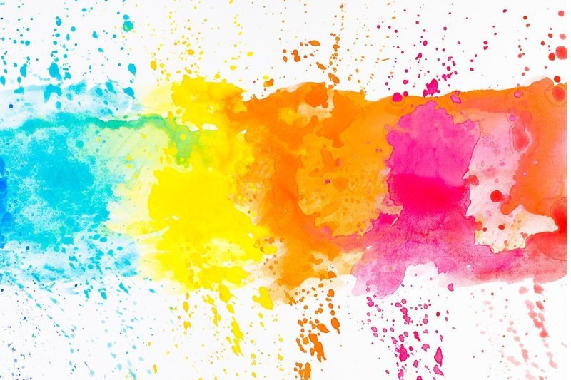 Капли краски