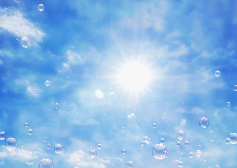 Голубое небо