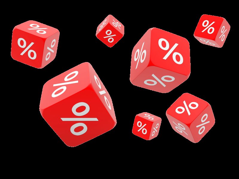 Кубики с процентами