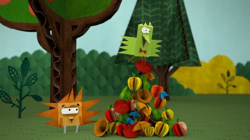 Бумажки мультсериал Сойка Аглая