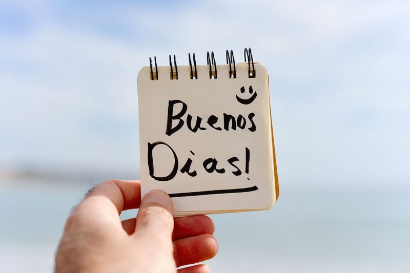 Хорошего дня на испанском языке картинки