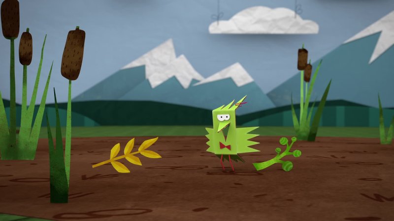 Мультфильм бумажки 1 серия