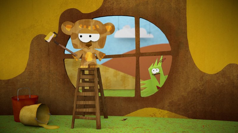 Декорации для мультика