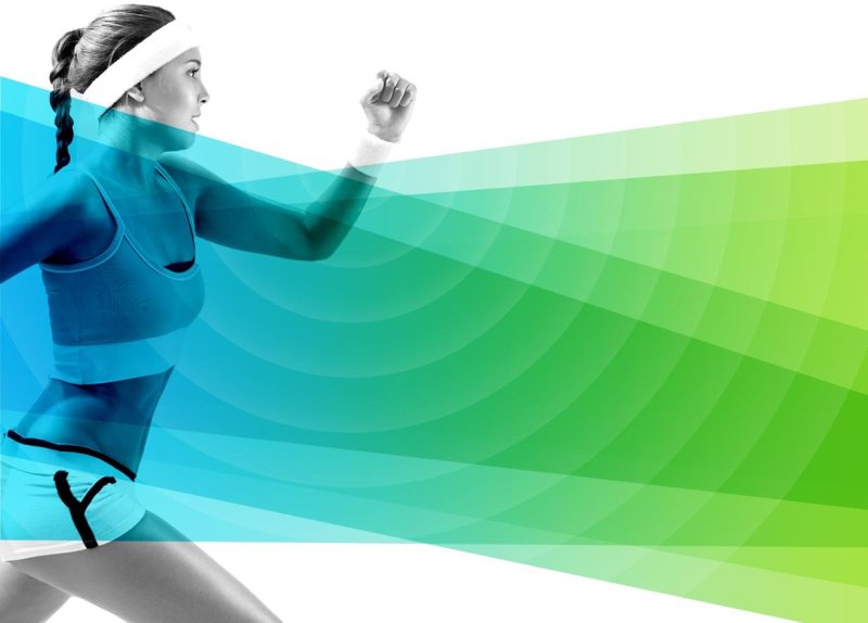 Спортивный фон для презентации