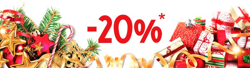 Предновогодняя акция 20%