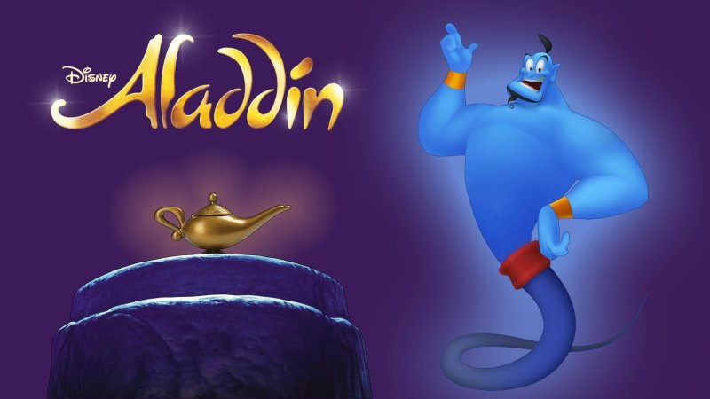 Лампа Джина из мультика алладин