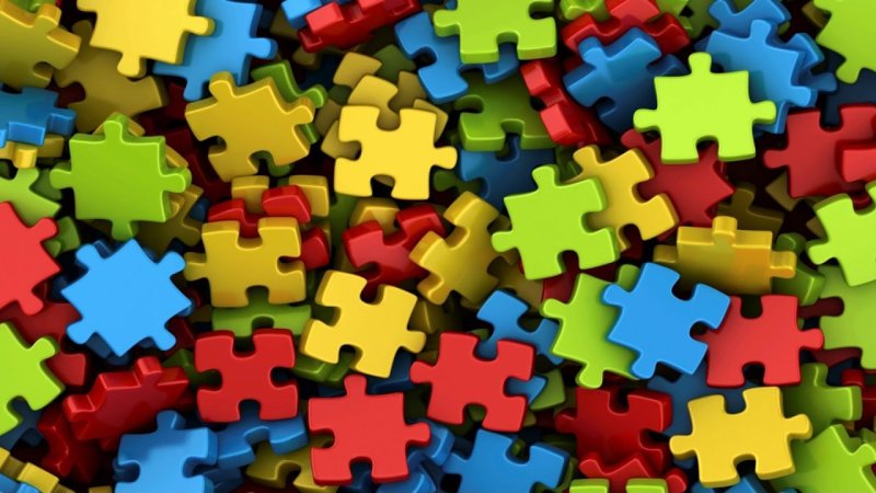 Фон пазлы