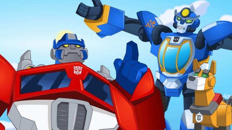Трансформеры боты спасатели Хай Тайд