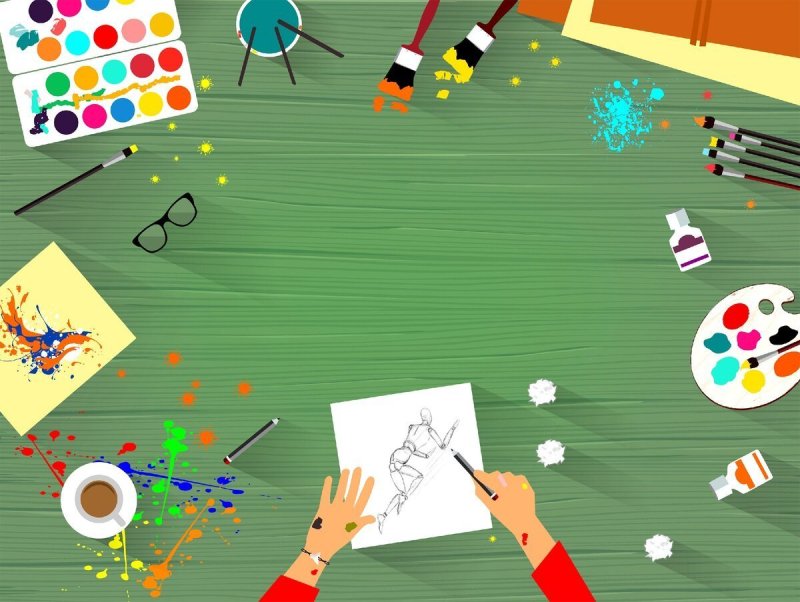 Фон для презентации по изо