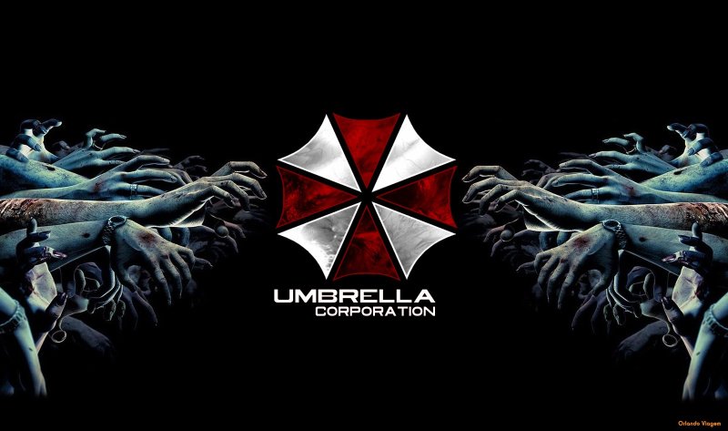 Обитель зла значок Амбрелла