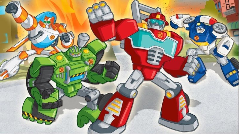 Трансформеры боты спасатели Морбот