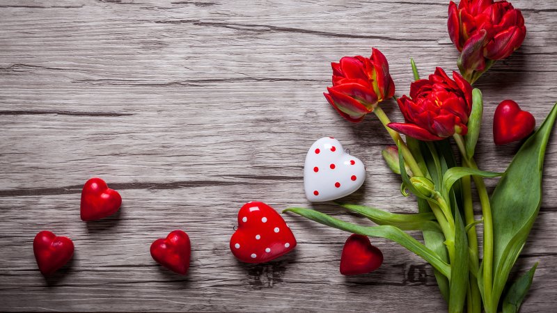 Цветы на доске